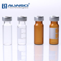 HPLC/GC 2ml crimp aluminum cap PTFE/Silicone septa